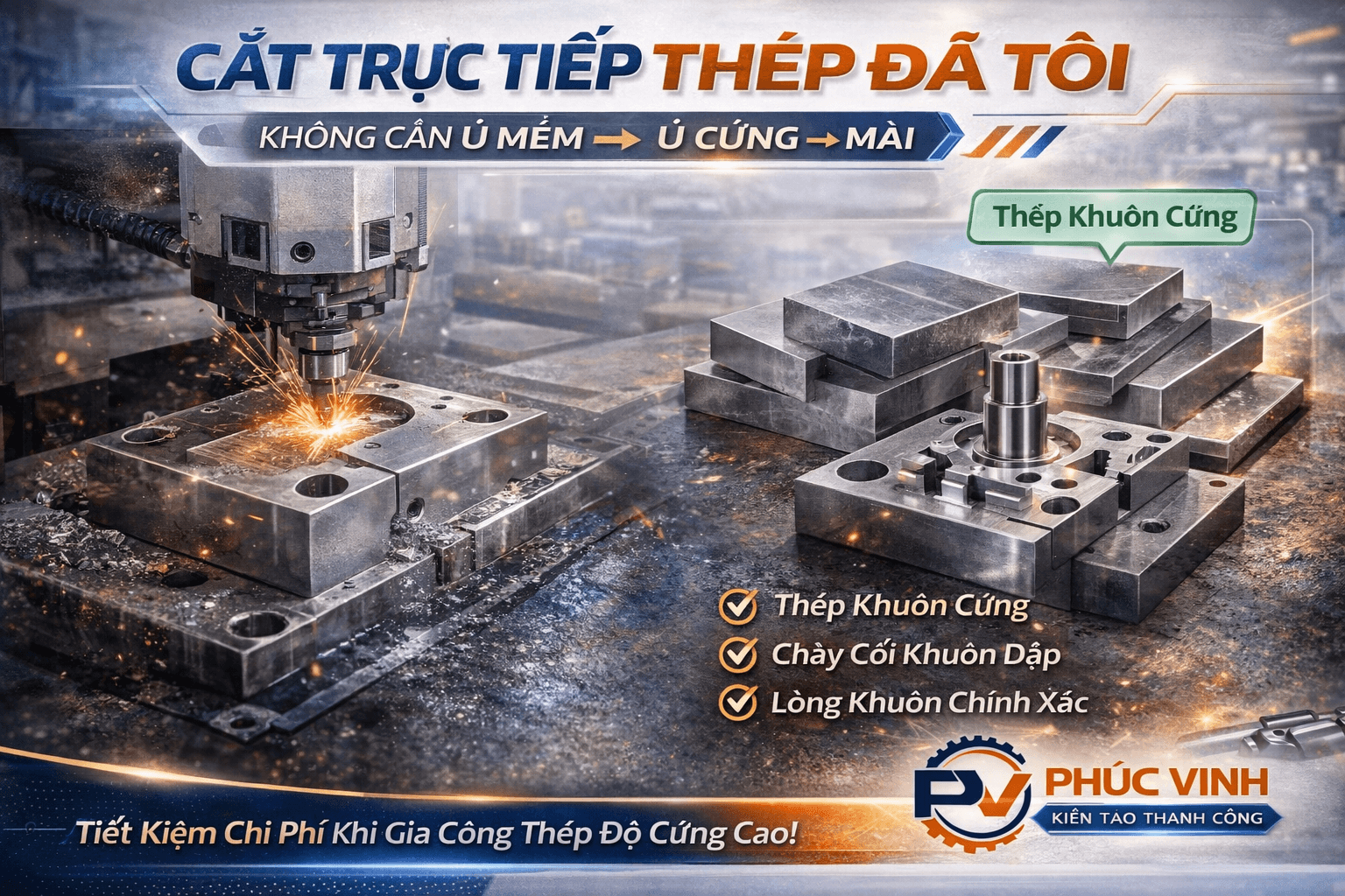 cắt thép khuôn chính xác với cắt dây