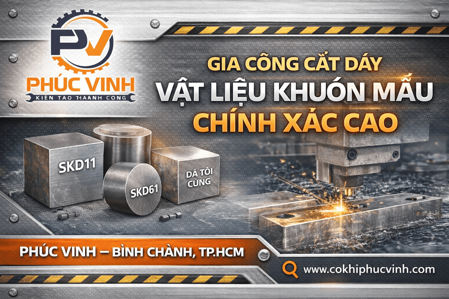 Gia Công Cắt Dây Vật Liệu Khuôn Mẫu Có Khó Không?