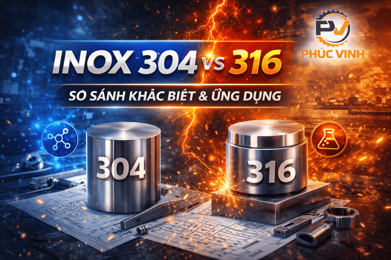 so sánh inox