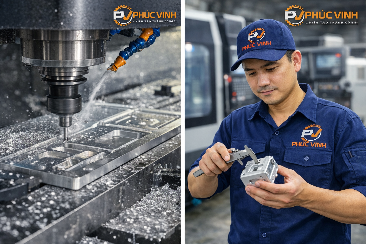 Gia công CNC tại xương Phúc Vinh