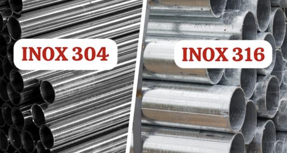 so sánh inox 304và inox 316